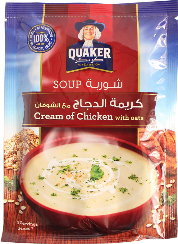 Quaker Soup-Cream Of Chicken With Oats 64g